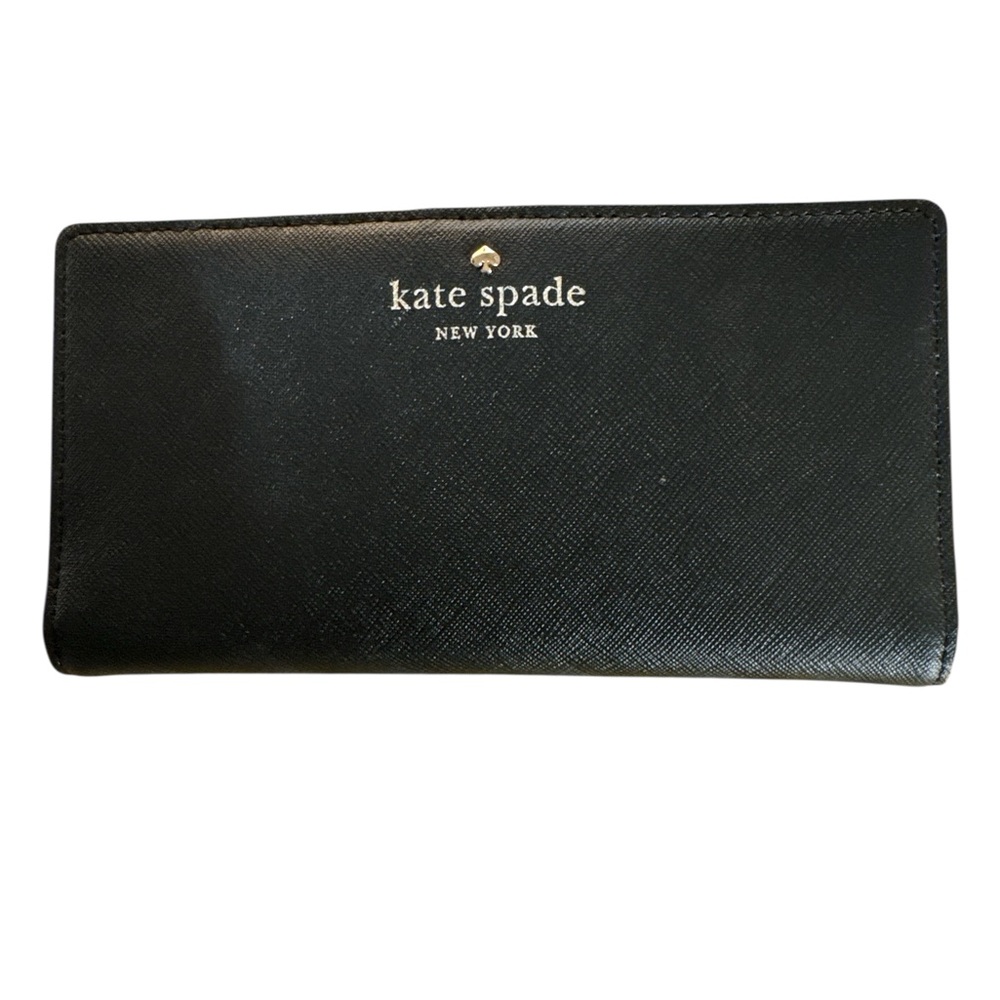 Kate Spade Classic Black Clutch NWOT